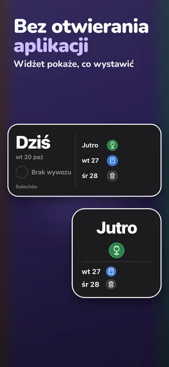 App Store screenshot: widgets